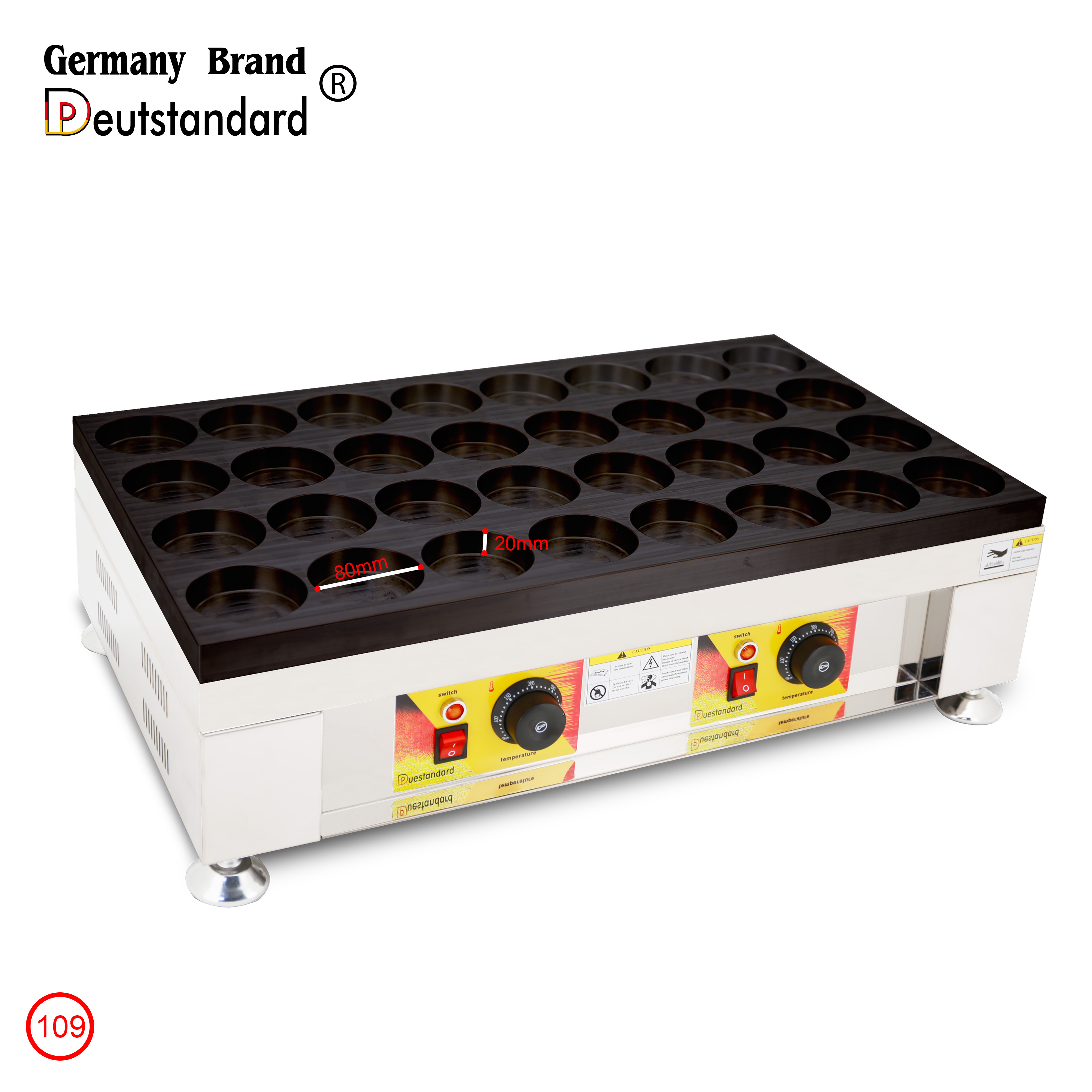 Germany brand snack electric obanyaki machine red bean cake maker machine