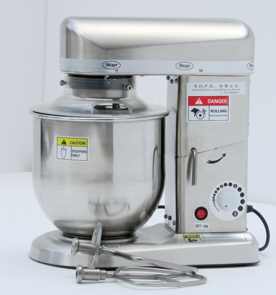 High quality 7L bakery dough mixer hjj series mixer bakery equipment prices