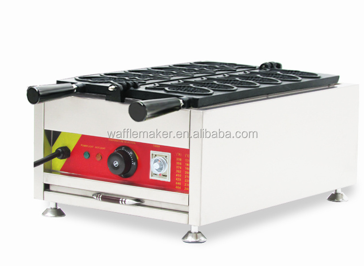 Manufacturer automatic fish waffle maker taiyaki pan maker machine with CE