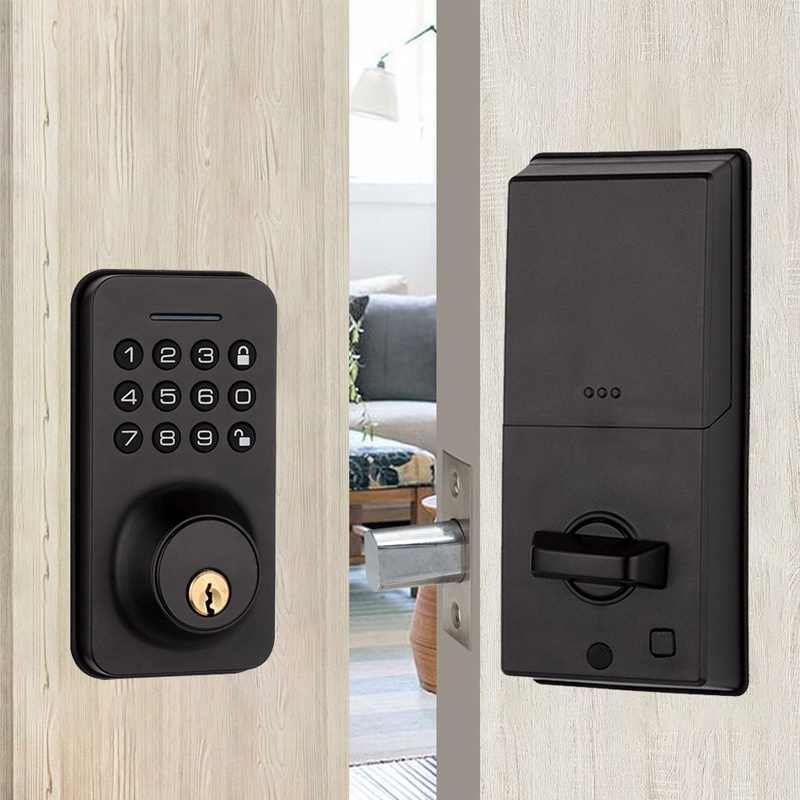 WAFU WF-X2 Smart Door Lock Automatically Tuya Smart Deadbolt Lock for Home Office Password Digital Security Door Lock Smart Home