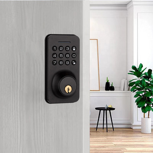 WAFU X2 Tuya App Keypad Smart Knob Door Lock Deadbolt for Home Hotel Electronic Digital Door Lock Deadbolt for Bedroom Home Safe