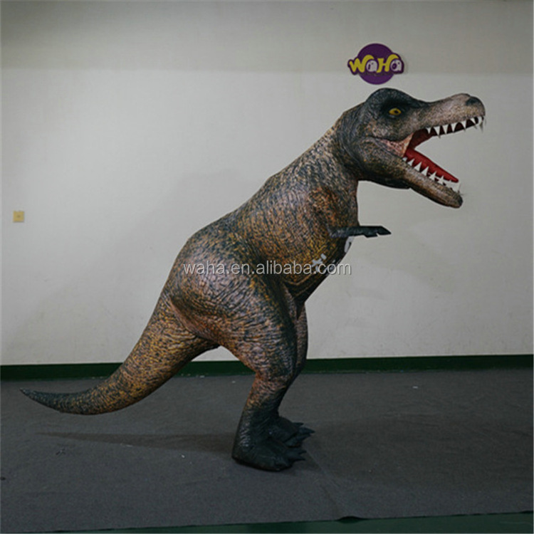 giant inflatable dinosaur costume advertising stage show parade display performance