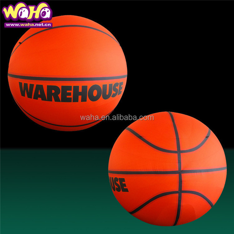 Outdoor Advertising Customized made giant inflatable basketball badminton baseball player model for events