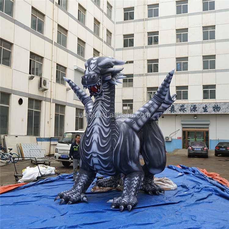 festival parada props moving huge inflatable dragon