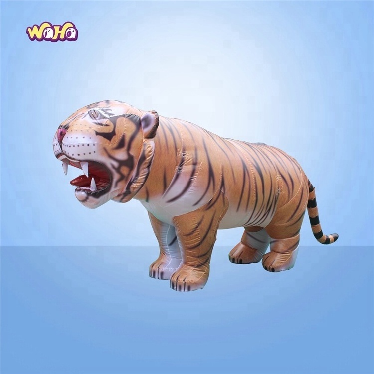 Inflatable Building decoration advertising giant inflatable tiger head animal