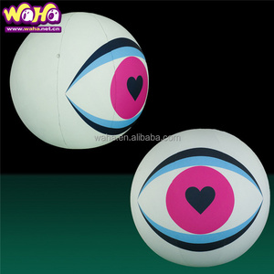 Giant Inflatable eyeballs decorations Outdoor Advertising event Stage