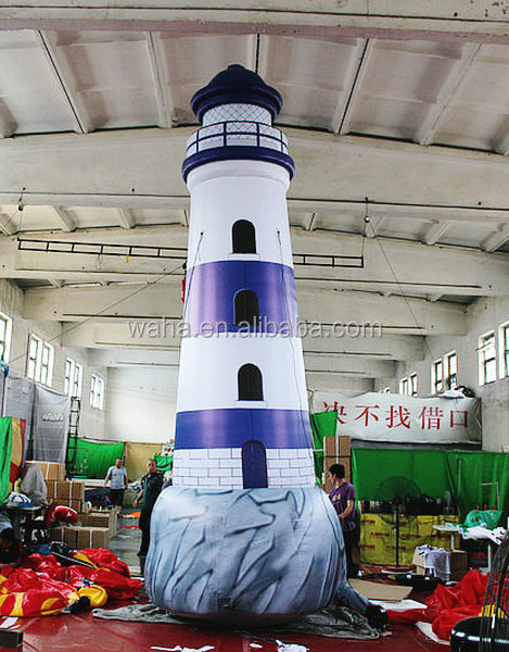 Hot sale advertising giant inflatable lighthouse for sale