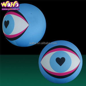 Giant eyeball Balloon Halloween Decoration eyeball lights