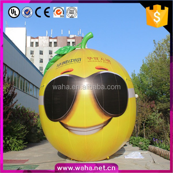 Advertising decoration cartoon fruit giant inflatable lemon