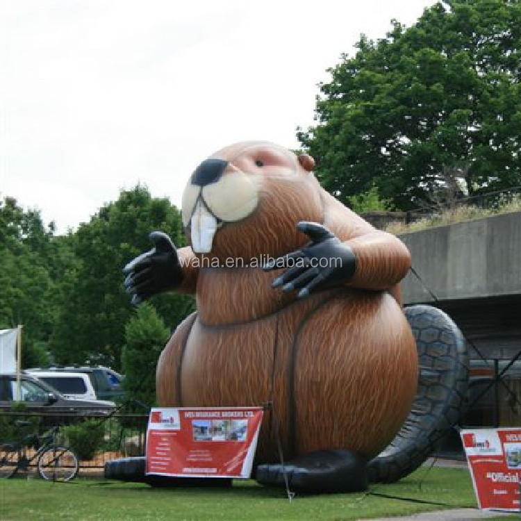 2024 Hot sale giant inflatable groundhog for advertising