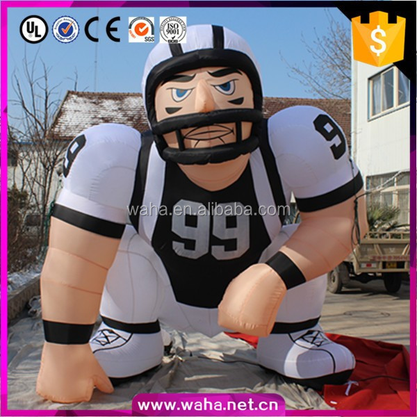 Hot Sale Custom Giant NFL Inflatable Bubba Player For Advertising