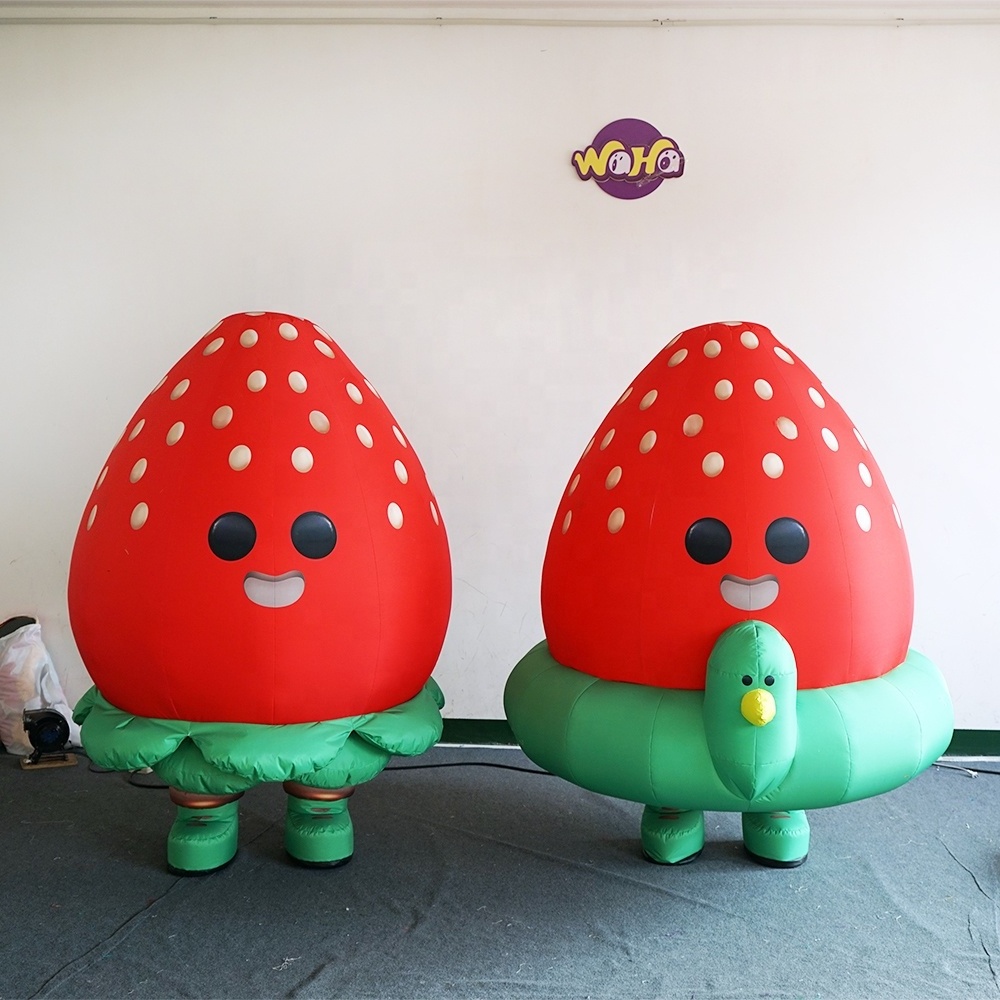 Advertising inflatable fruit balls , giant inflatable raspberries strawberry