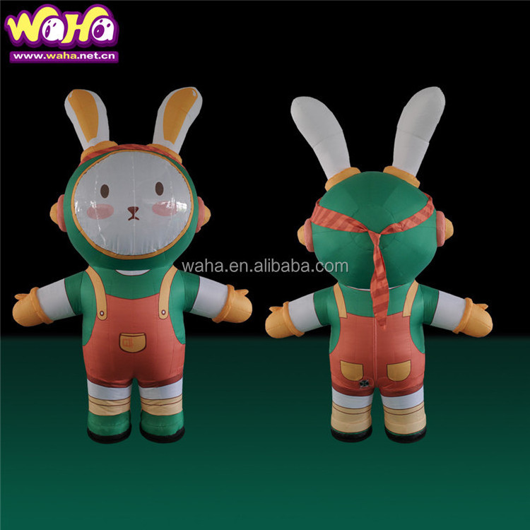 Custom Inflatable Fox Model Advertising Inflatable Fox Cartoon Mascot Costume