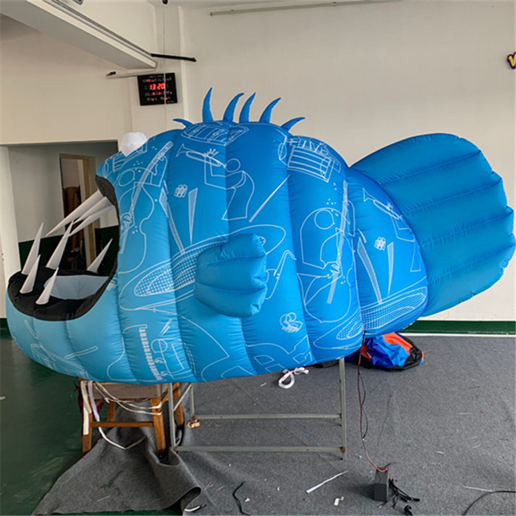 Street parade festival decoration inflatable car performance costume for bus parade show props