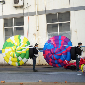 inflatable colored snail shell model inflatable walking costume Carnival parade square amusing character