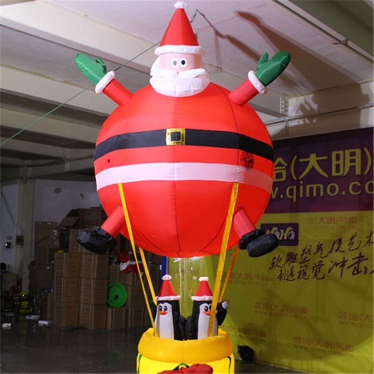 Wholesale christmas decoration inflatable air-blown inflatable christmas santa claus