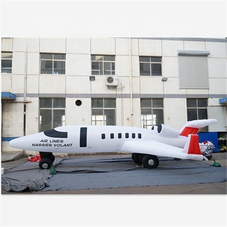 Customized Giant Advertising Transportation Inflatable Airplane/Airbus/aircraft/aeroplane in advertising inflatable