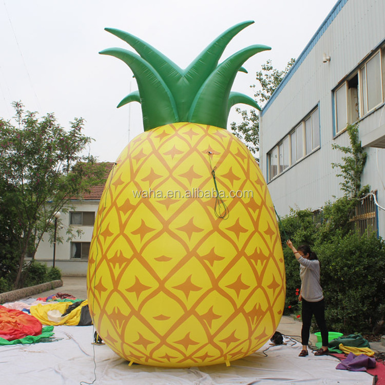 Air Blower Fruit Model Inflatable Pineapple Event Advertising Inflatable Strawberries Inflatable Peach Model