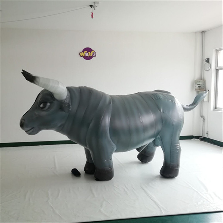 Inflatable Walking Cow Cartoon Mascot Bullfighting Festival Inflatable Bull Costumes bullfighting Events Parada Decoration