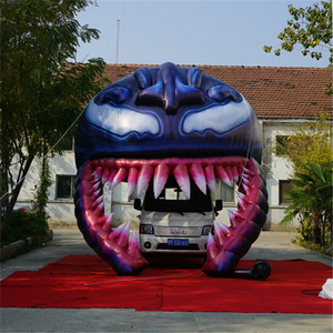 Custom inflatable Halloween ghost arch for outdoor decoration