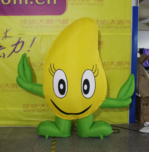 High Quality Giant Lighted Inflatable Mango For Advertising Or Decoration