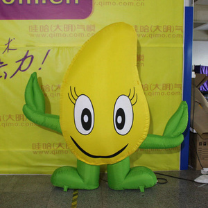 High Quality Giant Lighted Inflatable Mango For Advertising Or Decoration