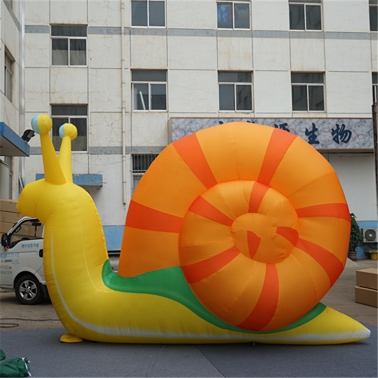 Event Parade decoration Inflatable Snail Costume Customized Giant Walking Inflatable Snail Cartoon for cityparade props