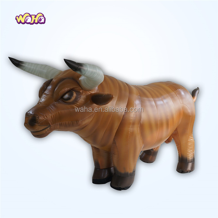 Walking Cow Mascot Costume Inflatable Customize Mascot Costume For Adult Animal Costume