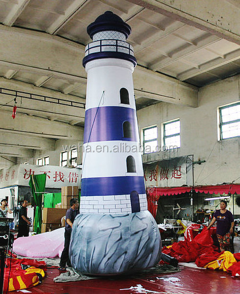 Hot sale advertising giant inflatable lighthouse for sale