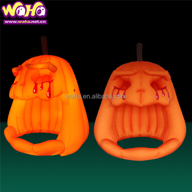 inflatable big pumpkin giant halloween pumkin for light halloween