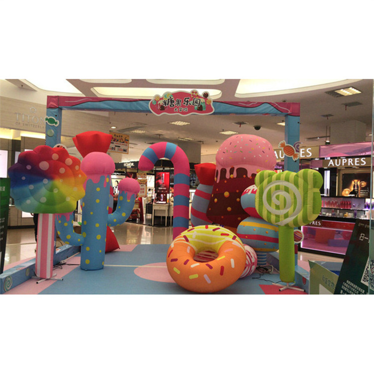 Candy theme inflatable candy for Christmas decoration Indoor