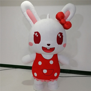 Wedding Decor Inflatable Rabbit Mascot Costume