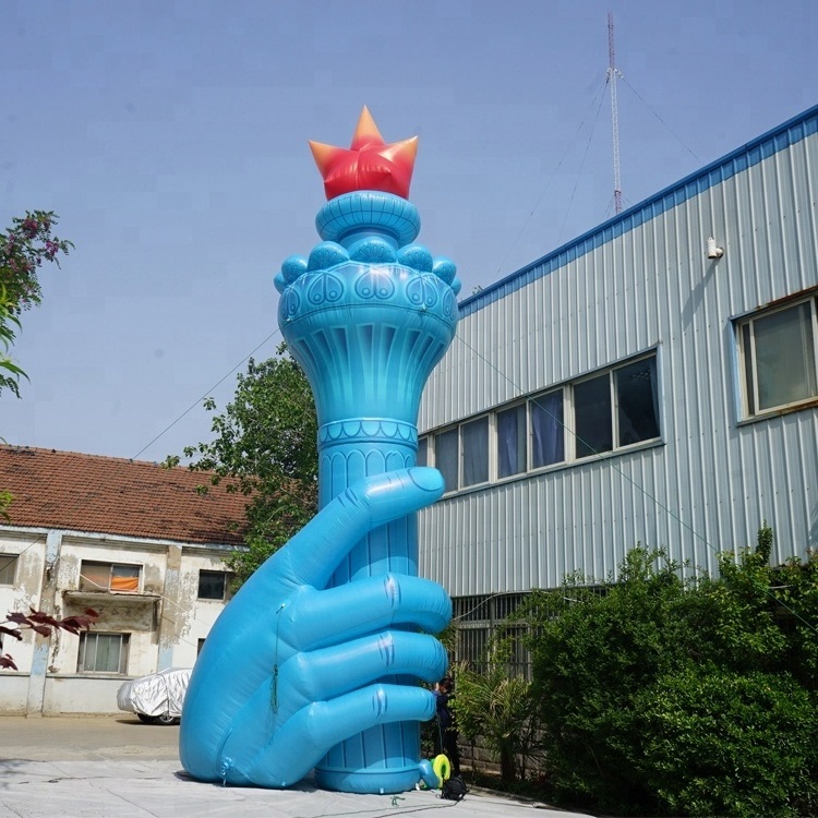 giant inflatable Torch Statue of Liberty for decoration