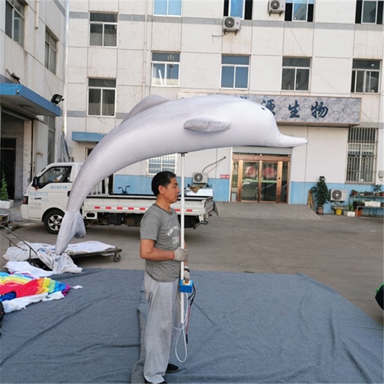 Music events performance inflatable dolphin fish City parade inflatable dolphin balloon