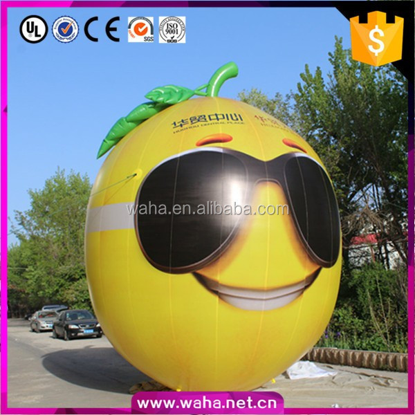 Advertising decoration cartoon fruit giant inflatable lemon