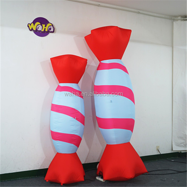 Pretty Inflatable Sweet Candy costume for Party Event Decoration