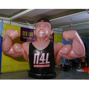 Giant Customized Inflatable Muscle Man For Promotion