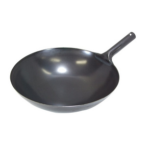 AD-659 Ajido Japan made carbon steel wok pan 36cm