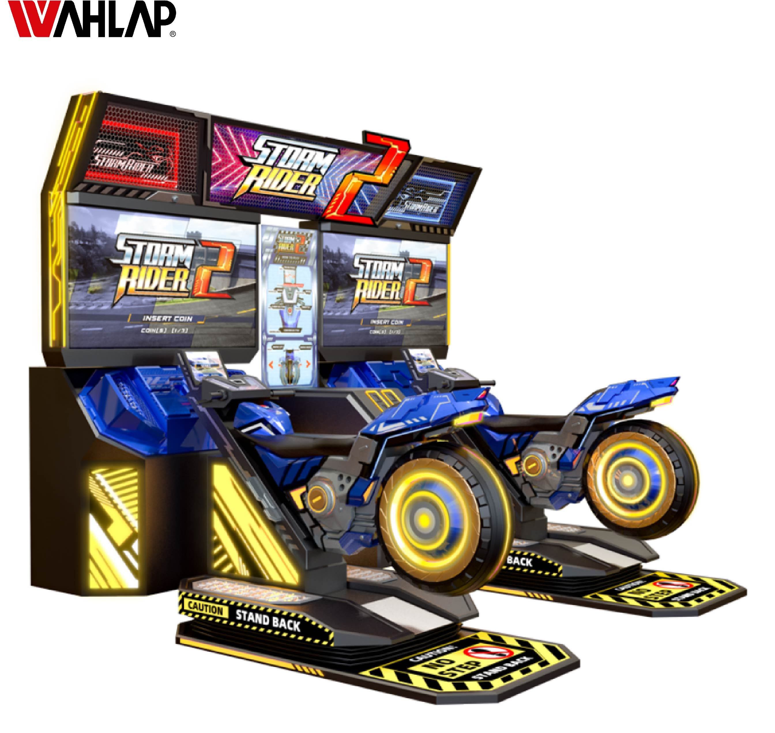 wahlap new arrival racing simulator game  STORM RIDER 2 MOTION TWIN arcade machine