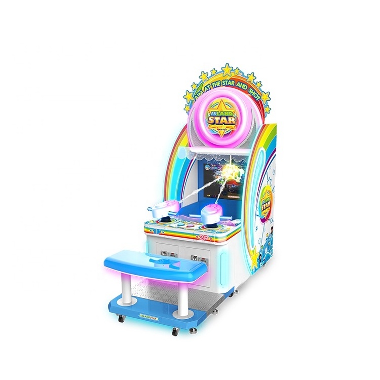 Kids Coin Operated Game Machine Water Shooting Arcade Game Machine