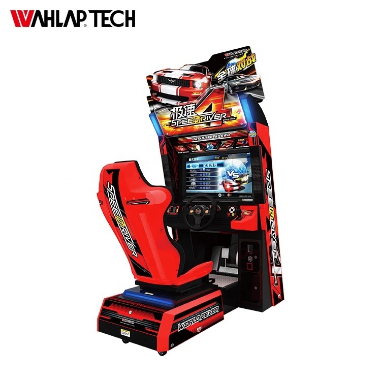 Mega sale wahlap speed driver 4 Coin operated arcade racing  game machine