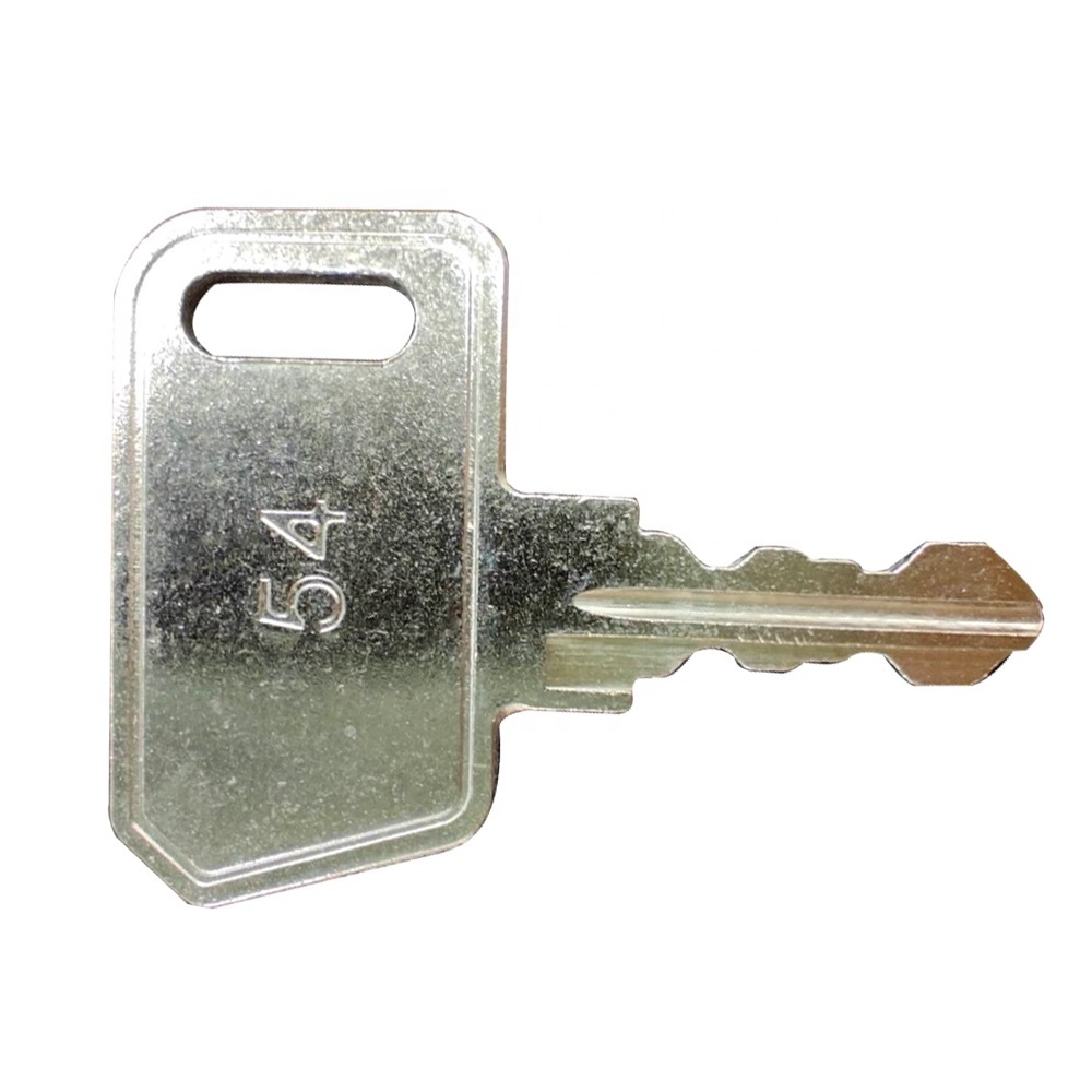 Replacement Key Blank 41607 / 274390230 Key For Terex Dump Truck / Tennant S20 Sweeper