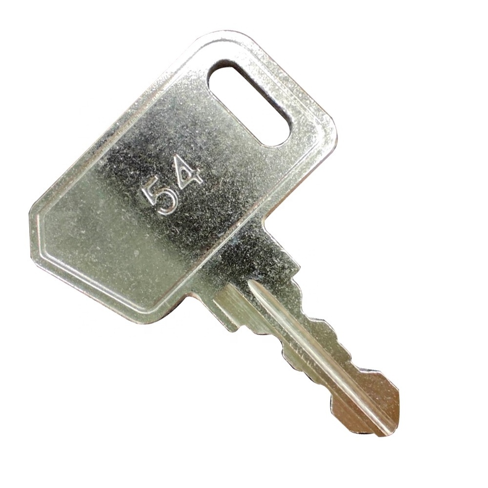 Replacement Key Blank 41607 / 274390230 Key For Terex Dump Truck / Tennant S20 Sweeper