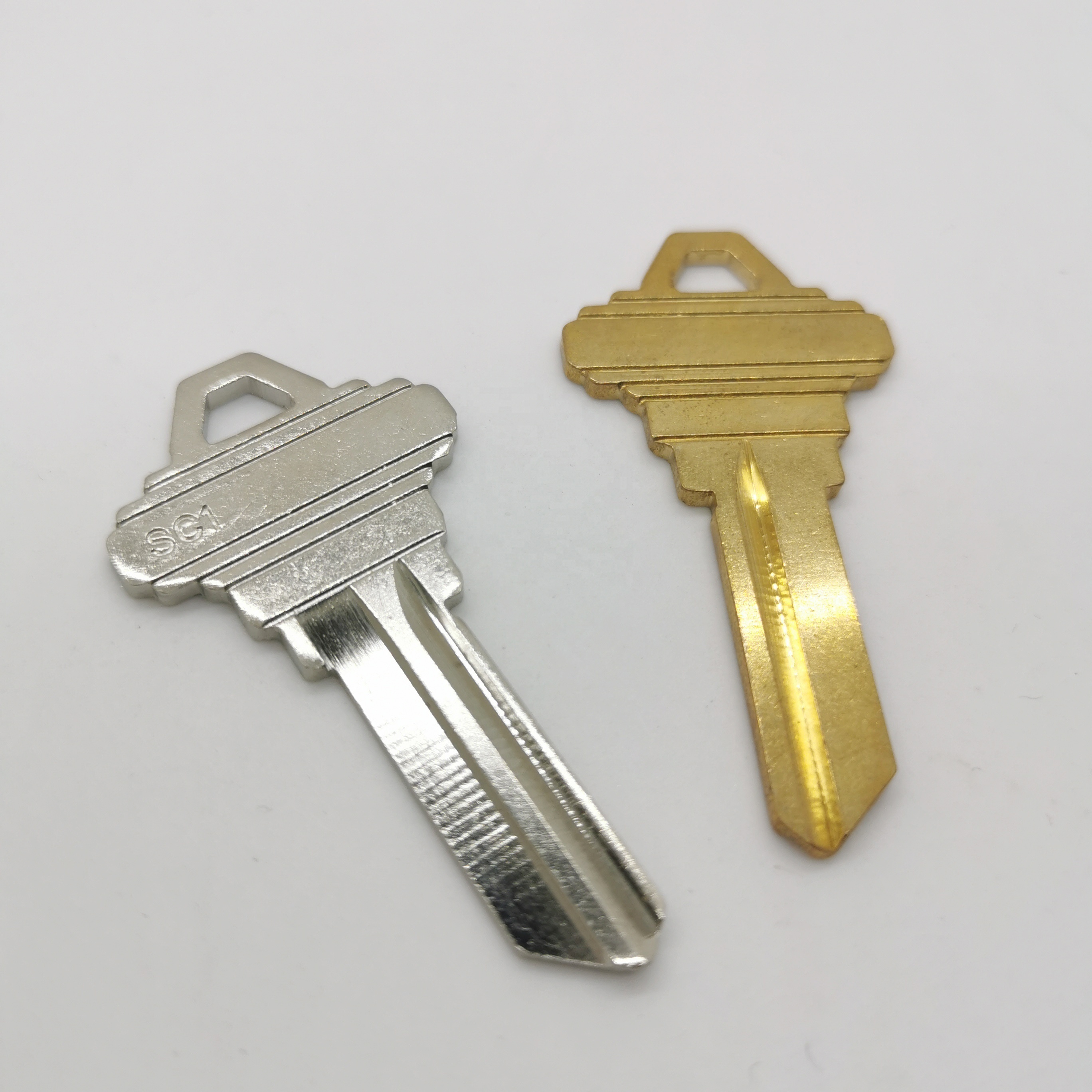 Universal Brass Key Blanks UL050, KW1,SC1 Key, LW5, Y4, VR1,Locksmith Key OEM Engraving support