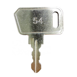 Replacement Key Blank 41607 / 274390230 Key For Terex Dump Truck / Tennant S20 Sweeper