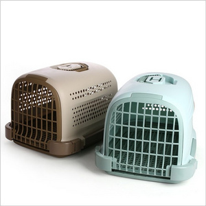 Airline Approved Portable Plastic Large Air Travel Kennel  Pet Dog Cat Carrier Crate Cage