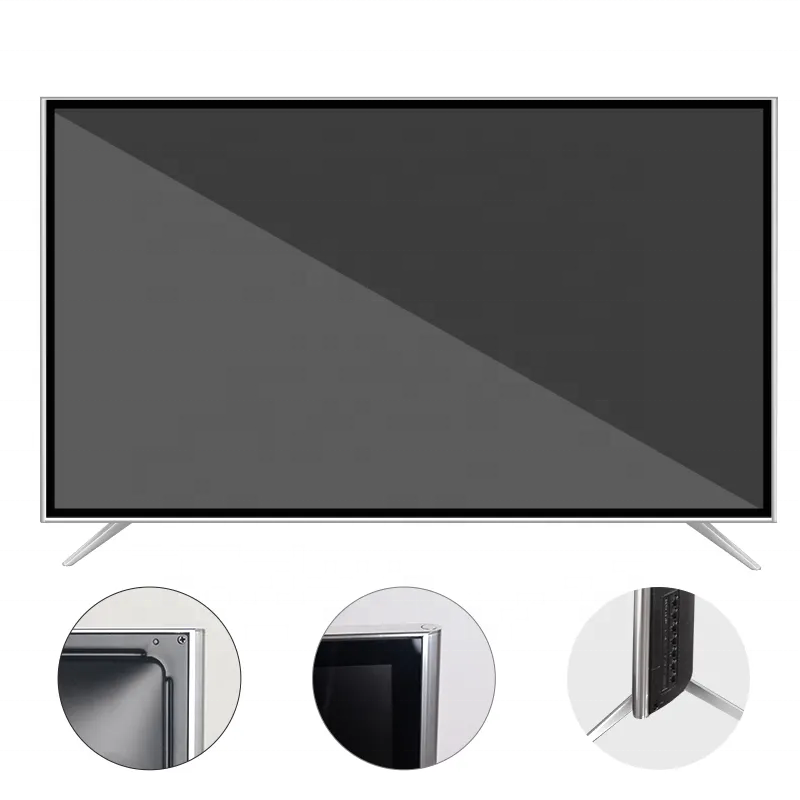 Flat Screen Tv 75 Inch Smart Televisions Led 4K 75 Inches Television Android Uhd