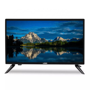 OEM Wholesale 21.5 22 Inch LED TV Small Size Television Set Smart HD Full Black color Digital TV