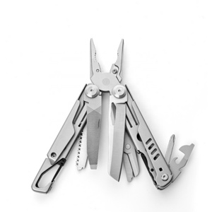 New Arrival 13 In 1 Stainless Steel Camping Folding Knife Multi Tool Combination Pliers With Carabiner