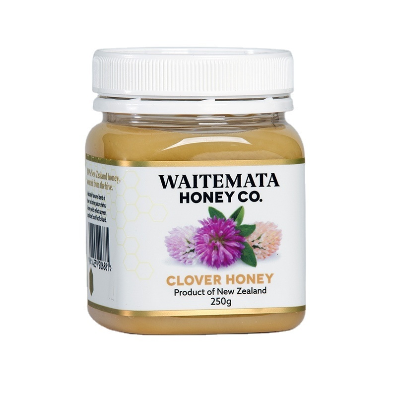 Natural Premium Quality Waitemata Honey 250g Clover New Zealand Honey Bulk Bee Products